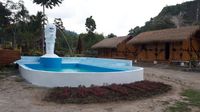 Miniatur Patung Merlion setinggi 3,2 meter (dok Rumah Pohon Inyiak)