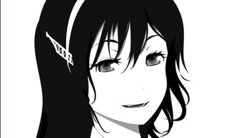 Ia bekerja di bidang game. Keahliannya memakai Microsoft Excel membuatnya mampu menghasilkan berbagai ilustrasi bergaya anime seperti ini. (Foto: Twitter/enbos)