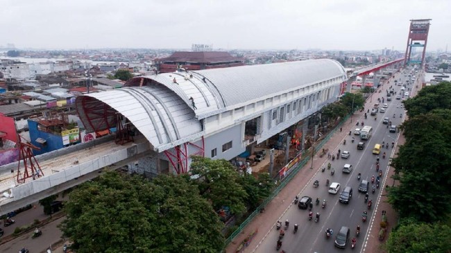 Serba-serbi LRT Palembang yang Dibilang Prabowo Kemahalan