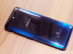 Kencan Singkat dengan Oppo Find X Glacier Blue