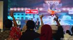 Begini Aksi 4 Pendukung Paslon Pilgub Jabar di Debat Final