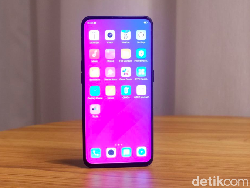 Kencan Singkat dengan Oppo Find X Glacier Blue