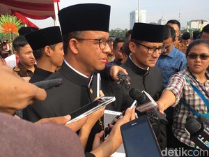 HUT DKI Ke-491, Anies: Tantangan Kita Hadirkan Keadilan