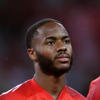 Harapan timnas Inggris di Piala Dunia 2018, Raheem Sterling, pun mempunyai jenggot khas yang cukup mencuri atensi. Foto: Getty Images