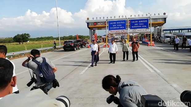 Presiden Jokowi cek Tol Gempol-Pasuruan