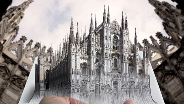 Kerennya Sketsa dan Fotografi Karya Seniman Itali