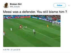 Netizen: Please, Jangan Salahkan Messi...