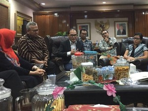 9 Ahli Hukum-Pemilu Temui KPU Bahas Aturan Eks Koruptor Nyaleg