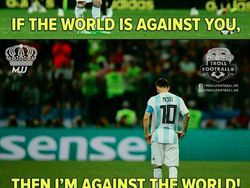 Netizen: Please, Jangan Salahkan Messi...
