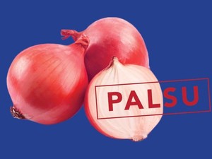 Penampakan Bawang Merah Palsu Impor India