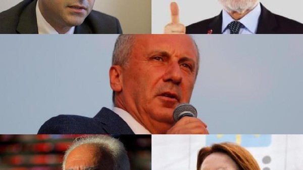 Foto: 5 Penantang Erdogan di Pilpres Turki