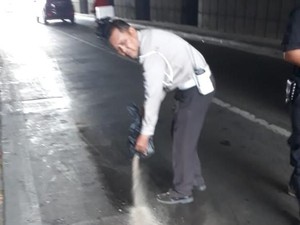 Ada Oli Tumpah di Underpass Senen, Sejumlah Pemotor Jatuh