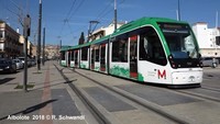 Di Granada, Spanyol juga membangun jalur transportasi kereta ringan berbasis rel bernama Granada Metro. Panjangnya mencapai 15,9 km dan membutuhkan biaya pembangunan sebesar 502 juta euro atau sekitar US$ 584 juta atau Rp 8,17 triliun (kurs Rp 14.000). Istimewa/Albolote.