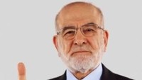 Temel Karamollaoglu (77) capres dari Partai Felicity (Saadet). Karamollaoglu menjabat Ketua Partai Saadet sejak tahun 2016. Dia menyatakan diri sebagai capres dari Saadet setelah gagal meyakinkan partai-partai lain untuk mengajukan capres secara gabungan.  (Foto: saadet.org.tr)