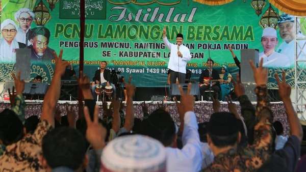 Ikuti Instruksi Kiai, NU Lamongan Kompak ke Gus Ipul-Puti Ikuti Instruksi Kiai, NU Lamongan Kompak ke Gus Ipul-Puti