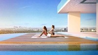 Rumah tersebut menyuguhkan sebuah pemandangan indah kota Los Angeles (LA). Foto: CNBC.
