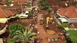 Kerusakan Akibat Banjir Bandang Banyuwangi Dilihat dari Atas
