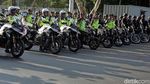 Suasana Apel Pasukan Pengamanan Test Event Asian Para Games 2018