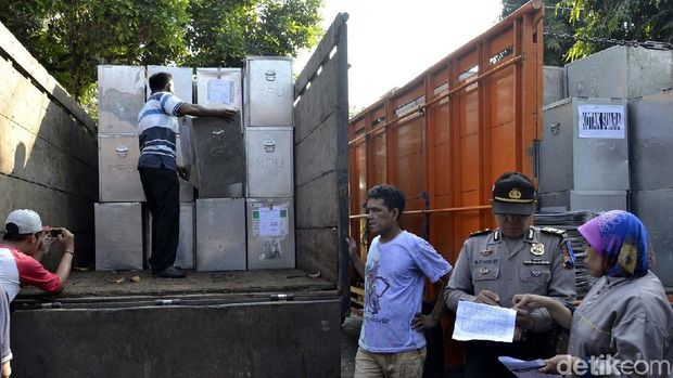 distribusi logitik pilgub jateng