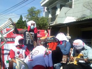 Hari Terakhir Kampanye, PDIP Blusukan Ajak Warga Coblos Gus Ipul-Puti