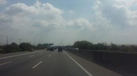 detikcom melakoni perjalanan dari rest area KM 62 di kawasan Karawang menuju Jakarta pada Sabtu (23/6/2018) sekitar pukul 13.40 WIB.  (Foto: Dwi Andayani/detikcom)