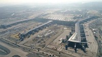 Istanbul New Airport akan menempati lahan seluas 76,5 juta meter persegi. Untuk pembangunan tahap satunya, saat dibuka Oktober nanti akan ada satu terminal yang dapat menampung hingga 90 juta penumpang. Istimewa/FB Sahabat Erdogan.