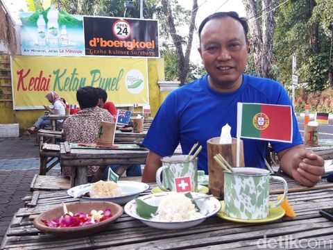 Kedai Ketan Punel Ciptakan Menu Piala Dunia/