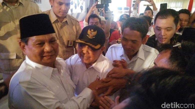 Prabowo Prihatin Bung Karno Dijadikan Ikon Partai Prabowo Prihatin Bung Karno Dijadikan Ikon Partai