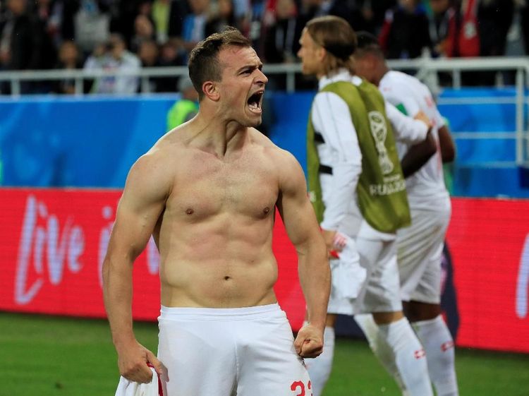 Shaqiri Pamer Tubuh Kekar, Oke Mana Dibanding Balotelli atau Ronaldo?