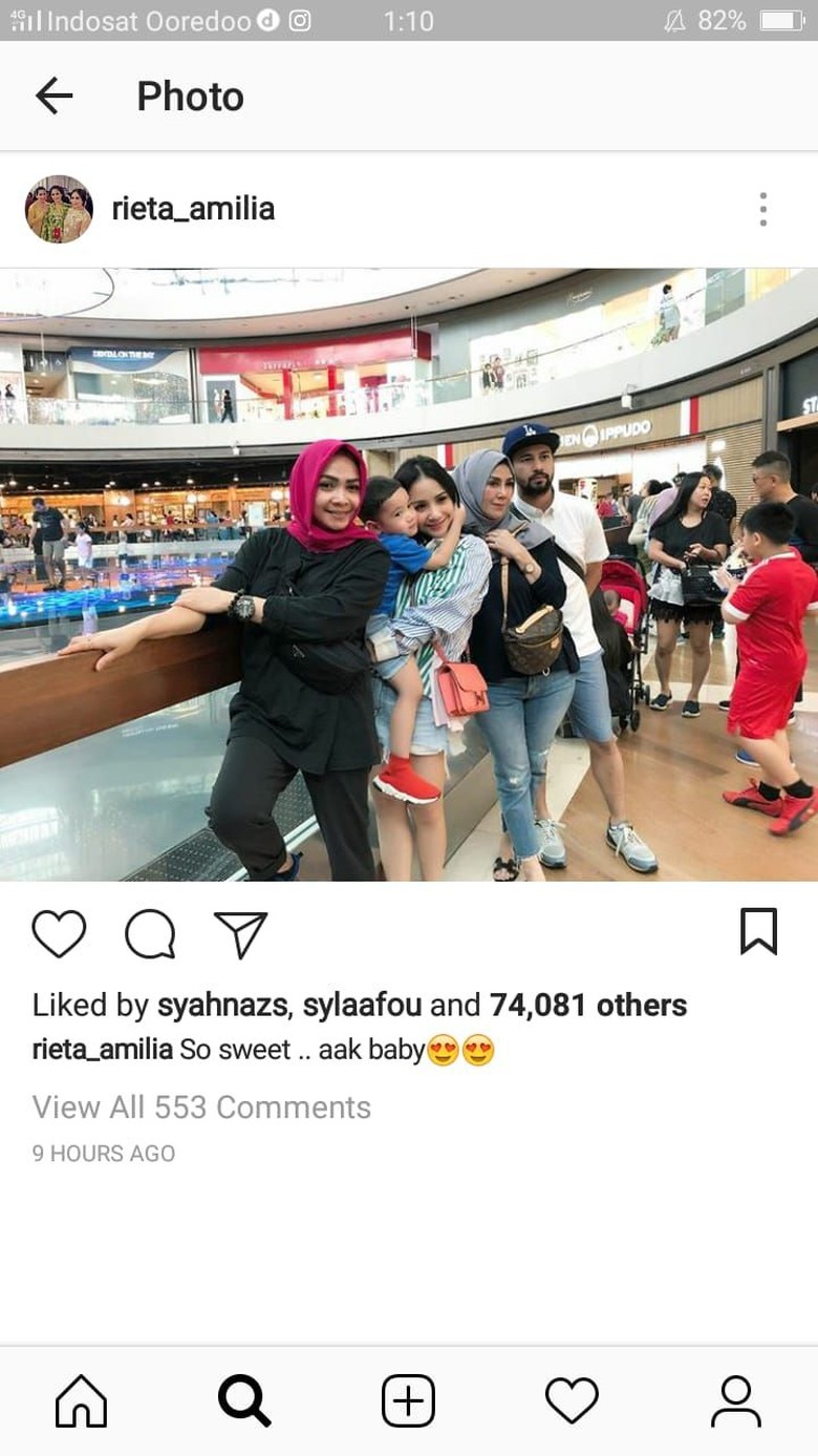 Sempat Dikabarkan Tak Akur Rieta Amalia Liburan Bareng Amy Qanita