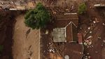 Kerusakan Akibat Banjir Bandang Banyuwangi Dilihat dari Atas