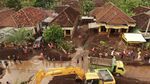 Kerusakan Akibat Banjir Bandang Banyuwangi Dilihat dari Atas