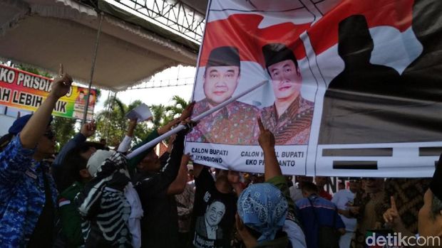 Kampanye akbar Pilbup Tulungagung/