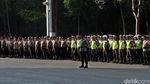 Suasana Apel Pasukan Pengamanan Test Event Asian Para Games 2018