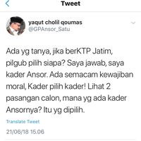 Ketum GP Ansor Beri Sinyal Dukungan ke Gus Ipul: Kader Pilih Kader