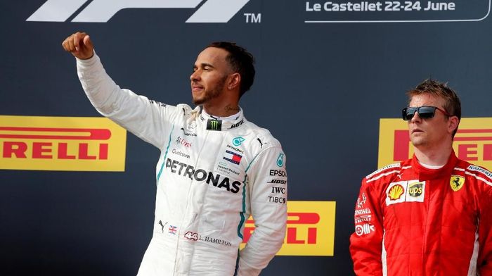 Lewis Hamilton menangi balapan GP Prancis 208 (Foto: Jean-Paul Pelissier/Reuters) Lewis Hamilton menangi balapan GP Prancis 208 (Foto: Jean-Paul Pelissier/Reuters)