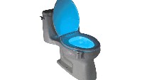 Lampu untuk Bagian Dalam Toilet. Alat ini dijual dengan harga US$ 9,22 atau Rp 129.080. Tak perlu mengulas lebih jauh, pertanyaannya, siapa yang akan ganti baterai-nya bila lampu di dalam toilet ini mati? Tak ada. Foto: Thestreet