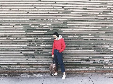 5 Ide Gaya Hijab Simpel untuk Traveling ala Ayudia Bing Slamet