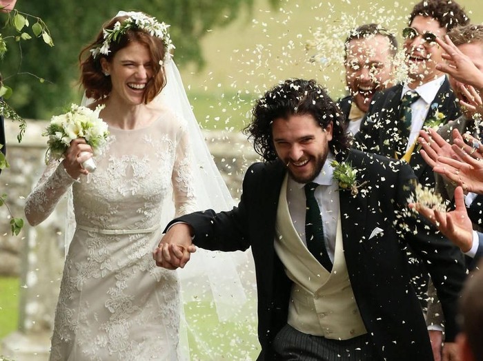 Kit Harington dan Rose Leslie
