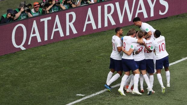  Timnas Inggris dalam kondisi bagus di Piala Dunia 2018. 