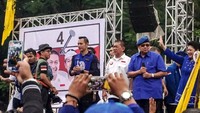 SBY dan AHY hadir.