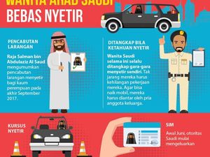 Wanita Arab Saudi Bebas Nyetir