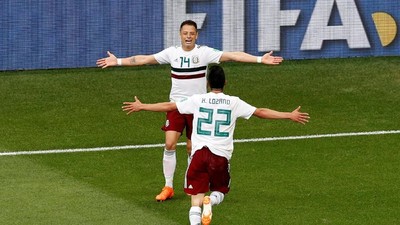 Kalahkan Korsel, Meksiko Menuju 16 Besar
