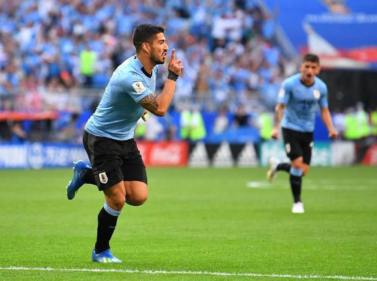 Permalukan Rusia, Uruguay Juara Grup A