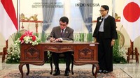 Peningkatan hubungan kerjasama antara Indonesia dan Jepang menjadi salah satu fokus pertemuan kedua menteri luar negeri ini.