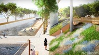 Proyek ini bertujuan untuk melestarikan karakter bersejarah yang kuat di daerah sambil memacu revitalisasi perkotaan dan meningkatkan keanekaragaman hayati di kawasan itu. Istimewa/Inhabitat.