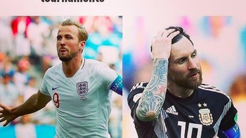 Persentase raihan gol Kane lebih baik dari Lionel Messi. Foto: istimewa