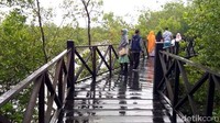Untuk masuk kawasan ini, traveler hanya merogoh kocek sebesar Rp 3.000 untuk membeli tiket masuk dan parkir sepeda motor sebesar Rp 2.000 (Datuk Haris/detikTravel)