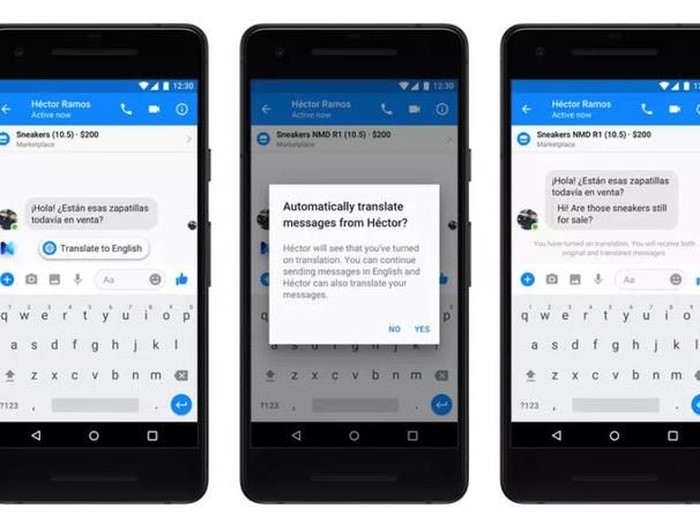 Dark mode di Facebook Messenger mulai diuji. (Foto: Facebook) Dark mode di Facebook Messenger mulai diuji. (Foto: Facebook)