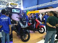 Suasana booth Yamaha di Jakarta Fair 2018 (Foto: dok. Yamaha)